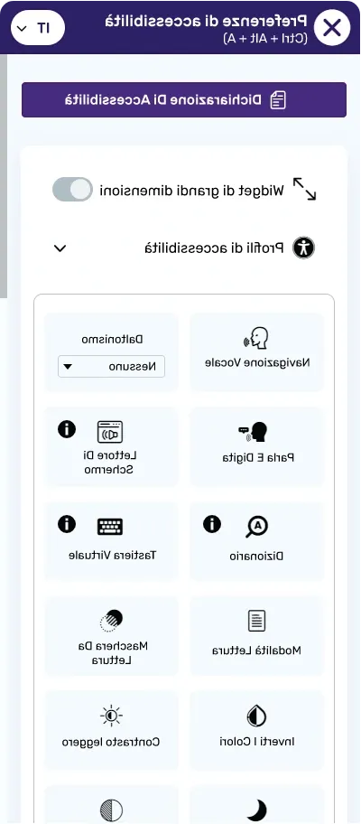 italian web ada solution